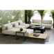 Geneve 16 inch Palazzo Cream Outdoor Modular Ottoman